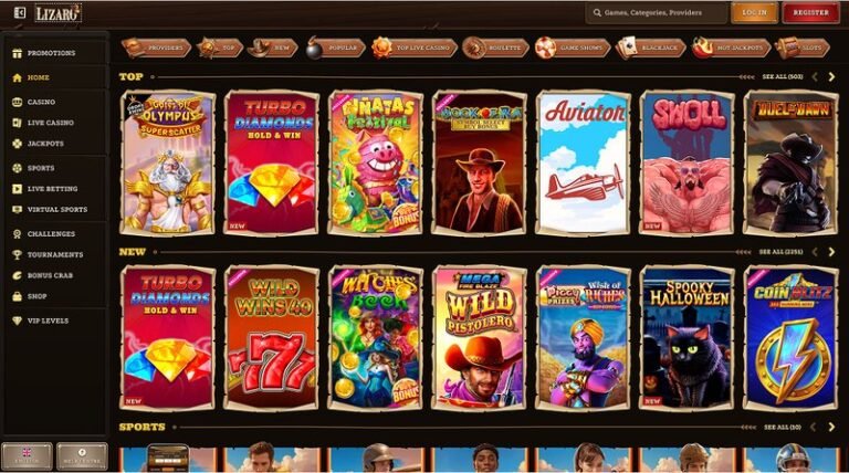 Exploring Lizaro Casino in the United Kingdom Online Gaming Scene