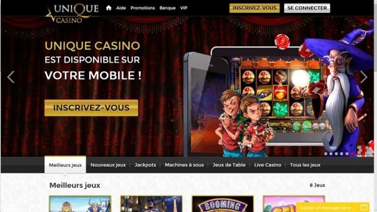 Découvrez le Casino En Ligne Unique qui Vous Fera Miroiter