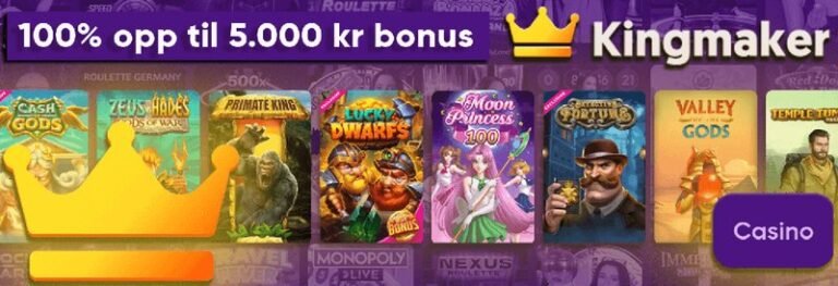 Réussissez au Kingmaker Casino en Ligne et Jouez pour Le Pouvoir en France